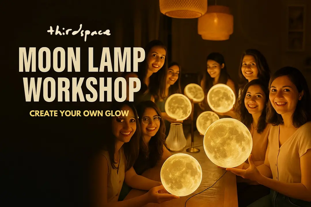 Moon Lamp Workshop – Hyderabad - Thirdspace